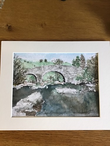 Original watercolour and ink - watercolour,