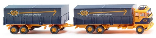 Wiking 6x4 flatbed truck - 6x4, with