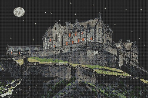 Edinburgh castle night - edinburgh,