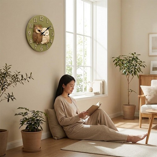 Animal wall clock - animal, inch