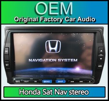 Honda CR-V CRV Sat Nav CD player radio, Honda 08A40-2M6-401 Navigation Bluetooth