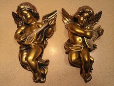 Vintage Golden Gilded Angel