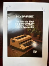 Vintage SILVER-REED TYPEWRITER