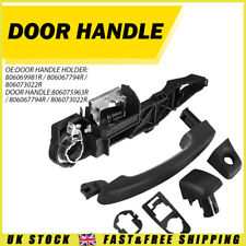FOR RENAULT TRAFIC 3 OPEL VIVARO 2014- REAR Door Tailgate Handle + Holder Black