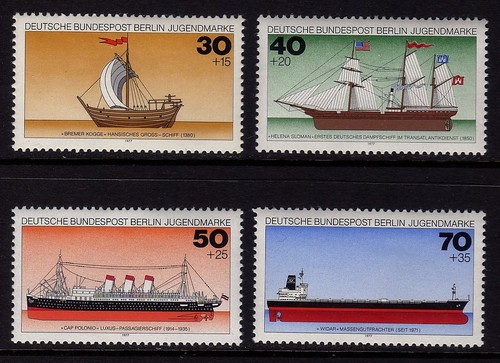 Germany berlin 1977 ships - germany,