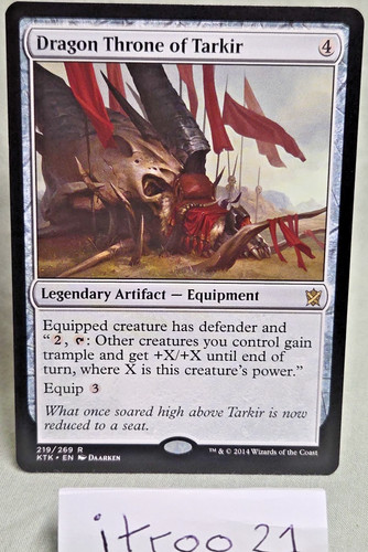 Mtg dragon throne - throne, tarkir
