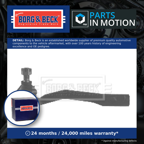 Tie track rod end fits - end,