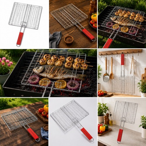 Stainless steel bbq grill - stainless,