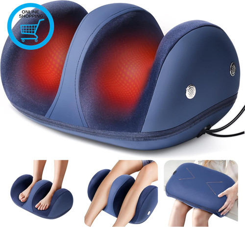 Electric heated foot massager - electric,