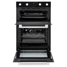 Belling Comfortcook 72L Built-In Electric Double Oven Black BI903MFC Grade C