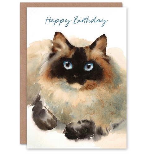 Happy birthday cute ragdoll - happy,