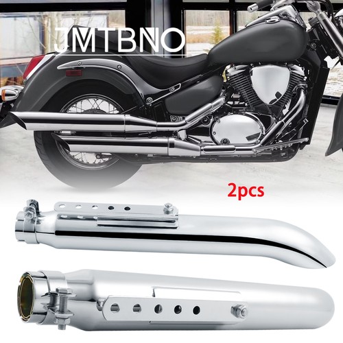 2pcs long exhaust muffler - 2pcs,