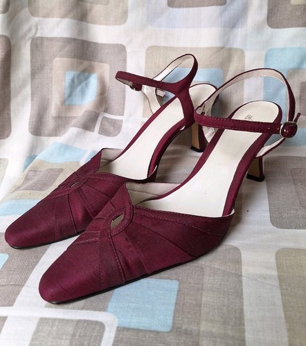 Bhs plum purple pointed toe - bhs,