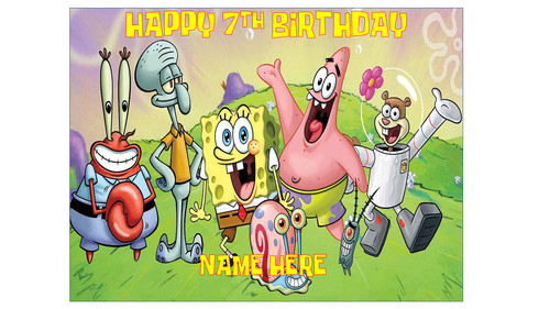 Sponge bob rectangle - 🍰,