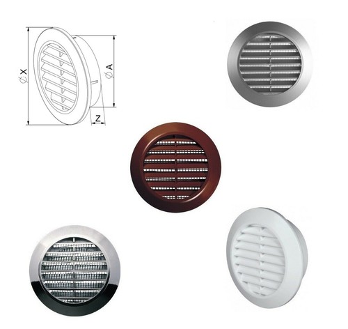 60mm mini round air vent - 60mm,