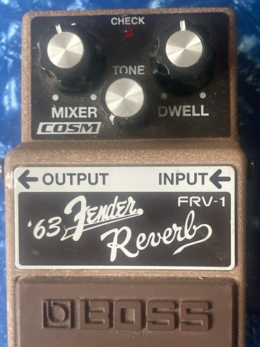 Boss fender reverb pedal - fender,