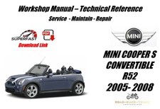 MINI COOPER S CONVERTIBLE R52
