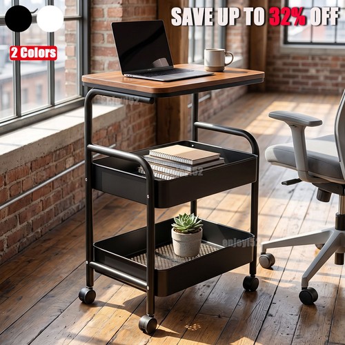 Tier storage trolley cart - 3,