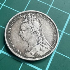 1889 Shilling (Small Head) -