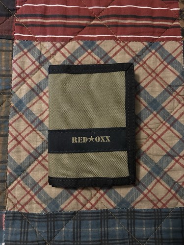 Red oxx rigger - khaki, wallet