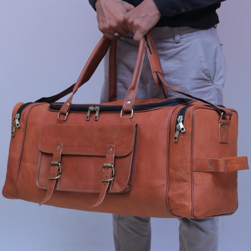 Brown leather vintage - leather, vintage/retro