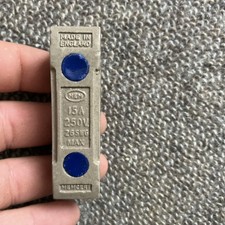 MEM Memcert Ceramic 15A Rewireable Fuse No Base/Holder