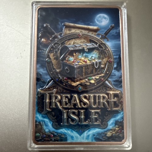Flame skull troy 999 - skull, .999