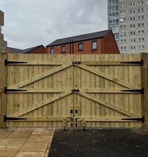 Pressure treated - treated, (green)