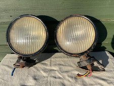 Vintage Pair Hella B-WD-HIR Fog Spot Light LAMP MILITARY TRACTOR CAR LAND ROVER
