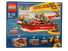 LEGO 66360 City Super Pack 4 in 1 (Sets 7207, 7213, 7241, 7942) NEW & Original Packaging HTF