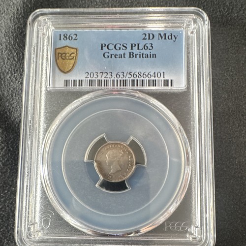 England 1862 maundy pence - 1862, 2