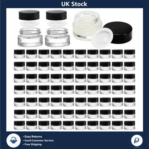 5ml clear glass jars - 5ml,