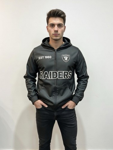 Raiders est 1960 black zip - raiders, up