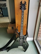 B.C.Rich BEAST Black Electric Guitar W/Tremolo Arm Used Product