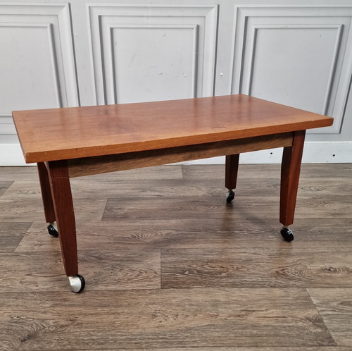Vintage teak coffee table - teak,