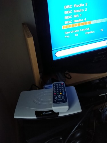 Sagem set top - set, freeview