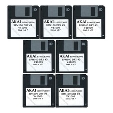 Akai S1000 / S3000 Set of