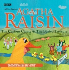 Penelope Keith : Agatha Raisin: The Curious Curate and th CD Fast and FREE P & P