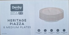 6 x Denby Heritage Piazza