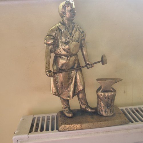 Vintage brass blacksmith - vintage,