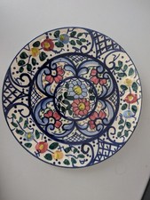 hand-painted Spanish majolica