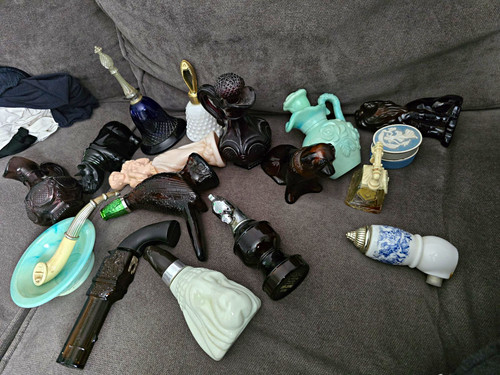 Huge job lot antique avon - huge,