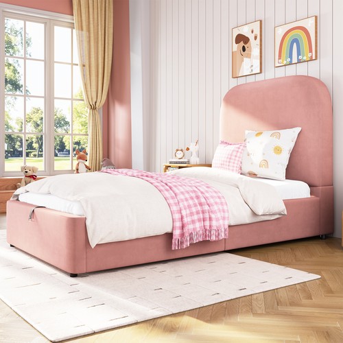 Upholstered bed 3ft single - bed,