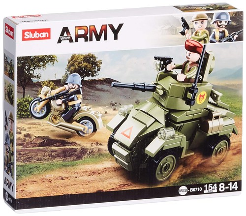 Sluban army mk2 wheeled - uk,