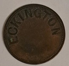 Eckington market token - market,