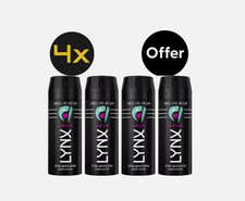 (4X)Lynx Body Spray Aerosol