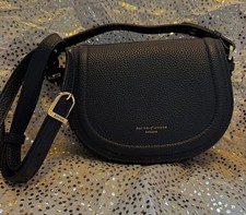 Aspinal of London Navy Pebble
