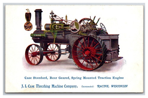 Case threshing machine - threshing,