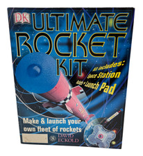 DK Ultimate Rocket Kit David Eckold Science Craft STEM Launch Toy - D15 O917