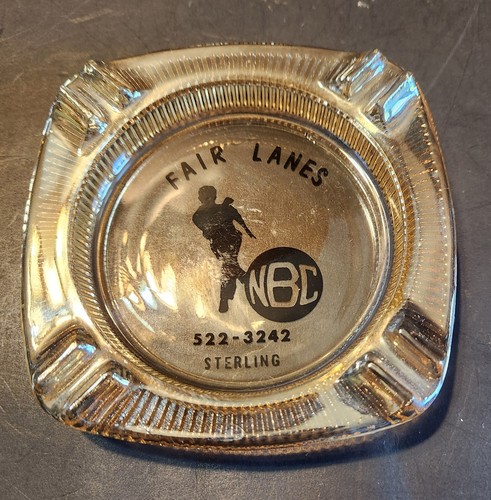 Bowling lanes ash tray - lanes,